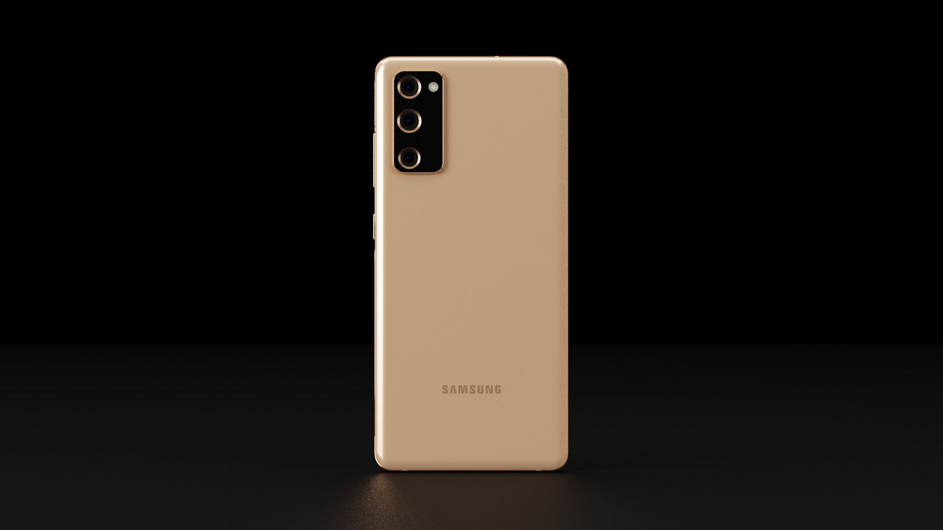 Samsung Galaxy S20 FE in all Official Colors Free low-poly 3D model_5