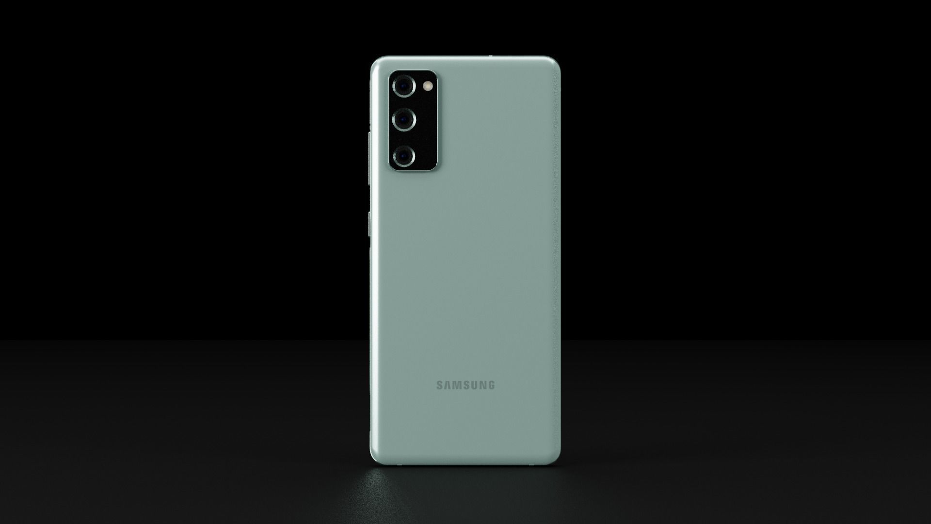 Samsung Galaxy S20 FE in all Official Colors Free low-poly 3D model_1