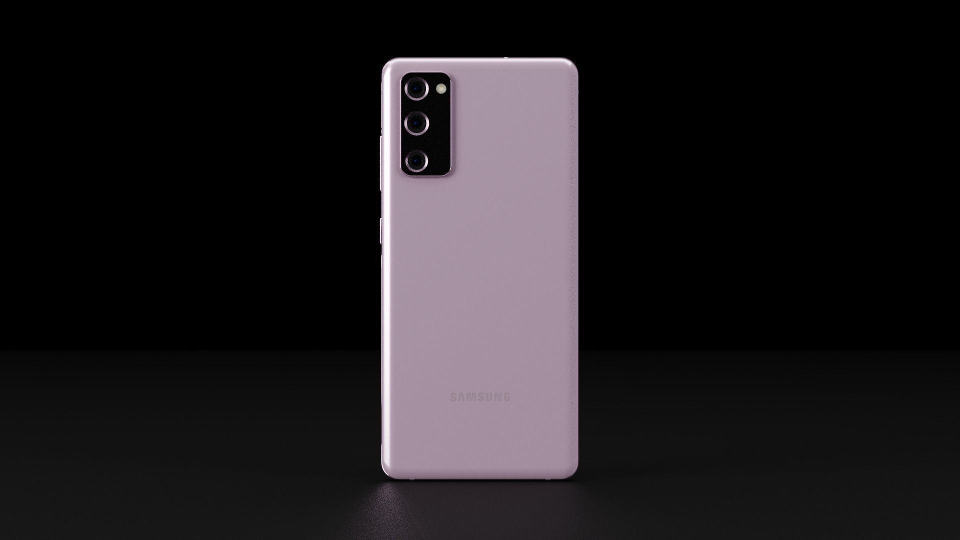 Samsung Galaxy S20 FE in all Official Colors Free low-poly 3D model_2