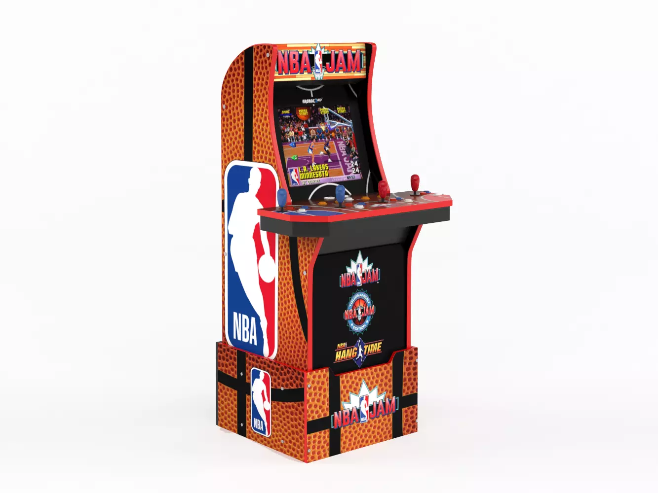 Basketball Arcade Machine 3D model_0