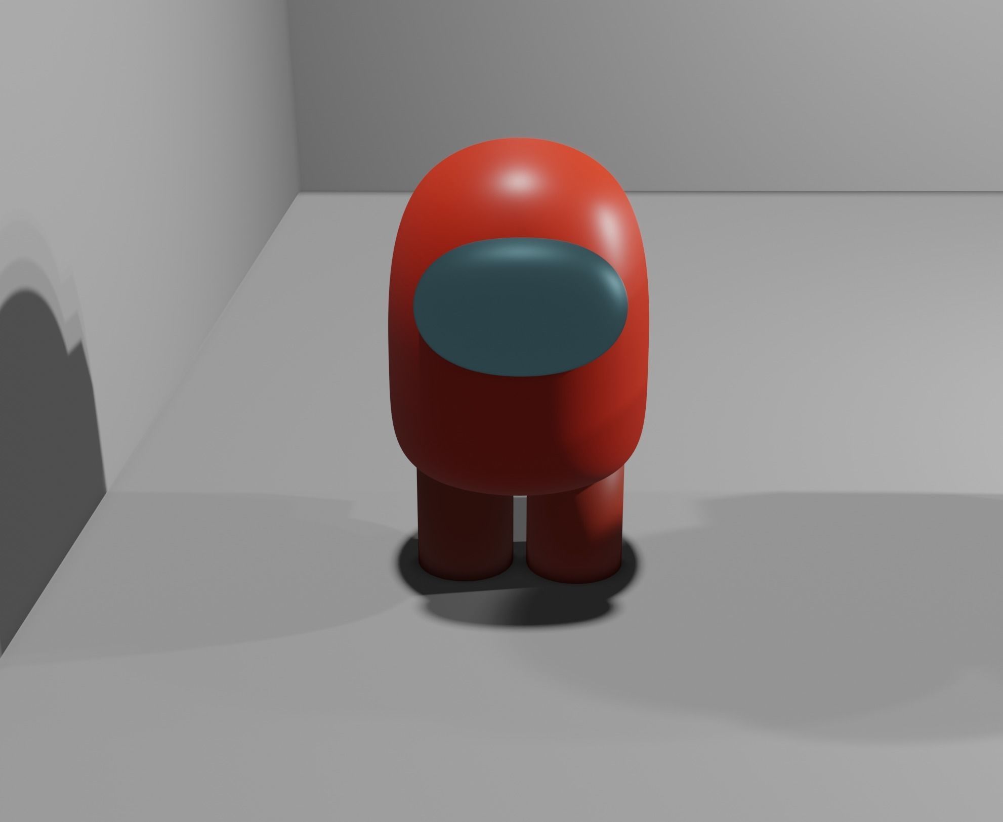 Among Us 3d pack  Low-poly 3D model_1