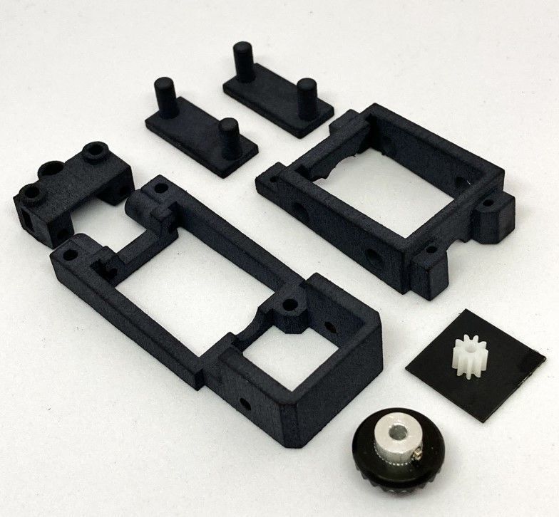 adjustable slot car chassis 3D print model_5