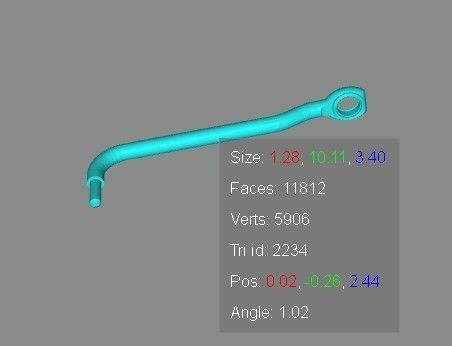 Mercury Verado outboard 350 Hp engine 3D model_21