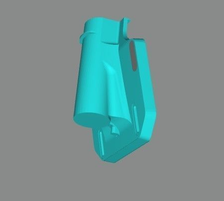 Mercury Verado outboard 350 Hp engine 3D model_12