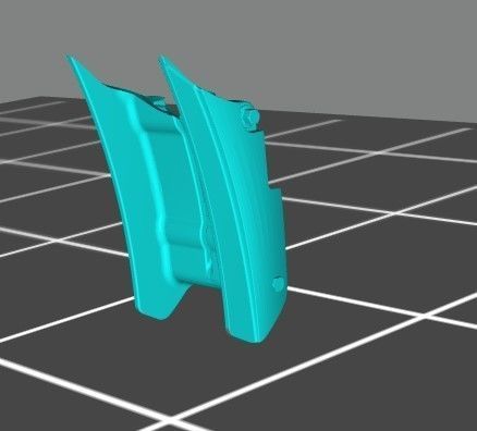 Mercury Verado outboard 350 Hp engine 3D model_16