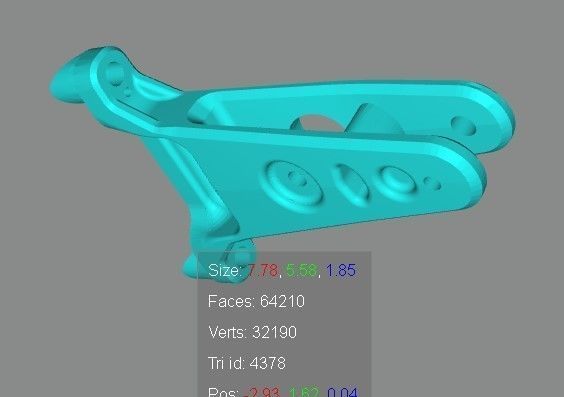 Mercury Verado outboard 350 Hp engine 3D model_7