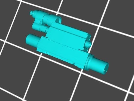 Mercury Verado outboard 350 Hp engine 3D model_4