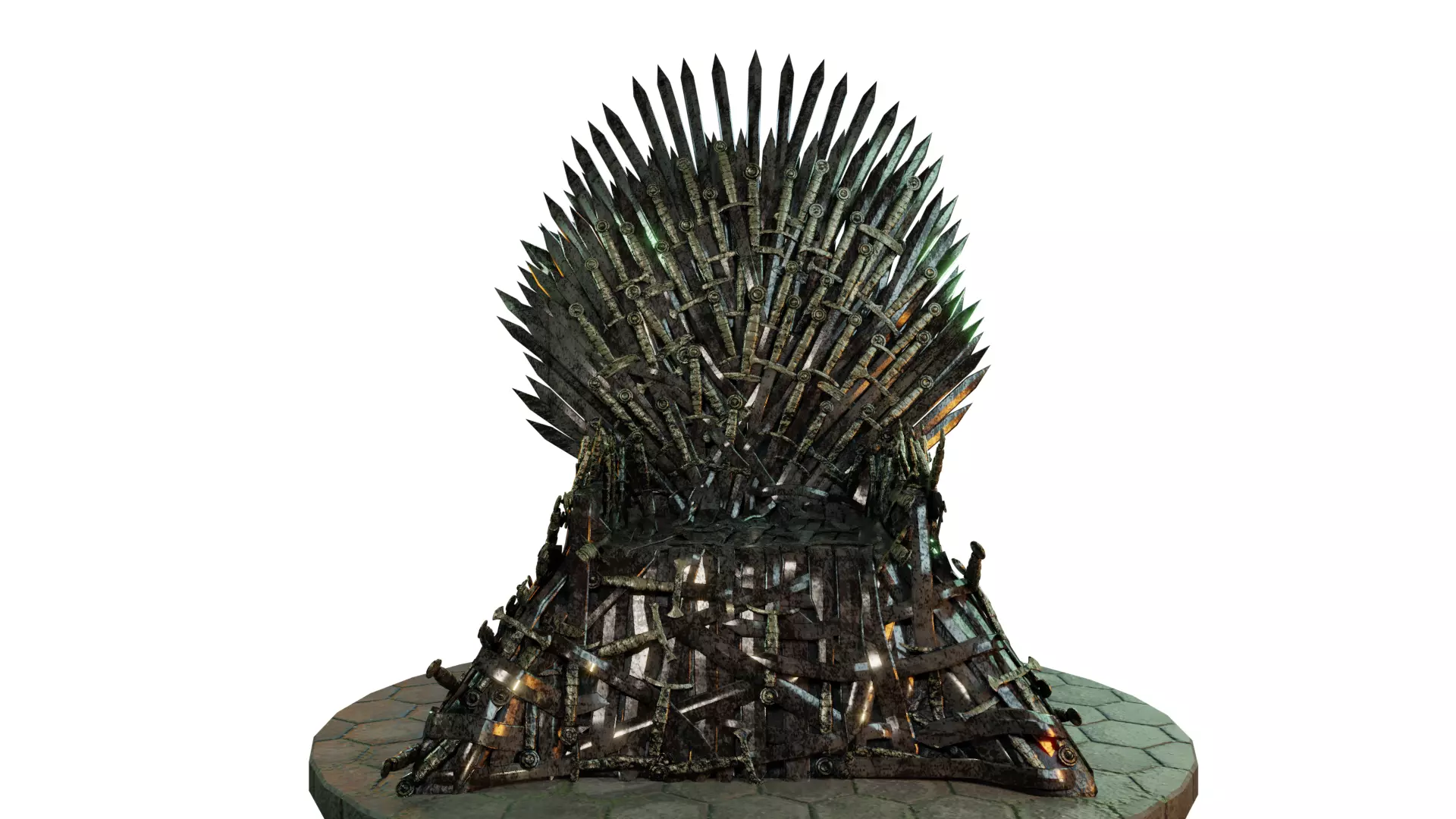 Iron Throne  3D model_0