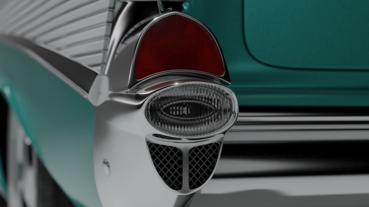 1957 Chevrolet Bel Air Original 3D model 3D model_11