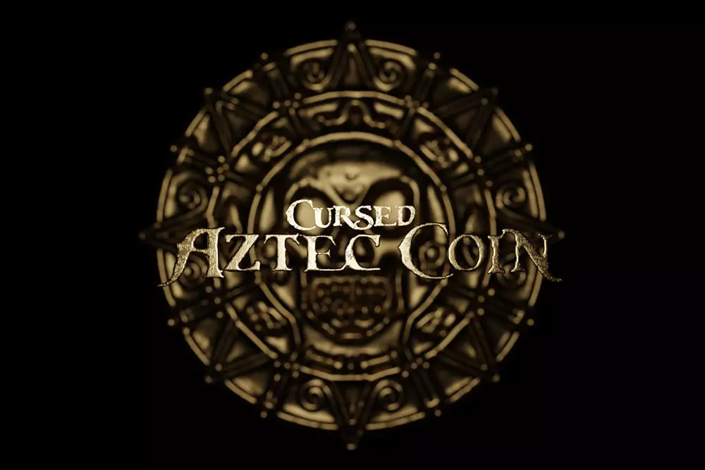 Cursed Aztec coin - 3D printing 3D print model_0