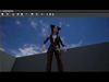 Pirate Girl UE4 Low-poly 3D model_1