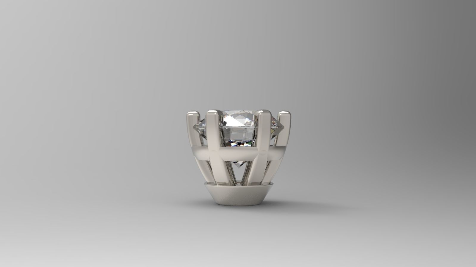Jewelry Prong Head Set Package 021 3D print model_4