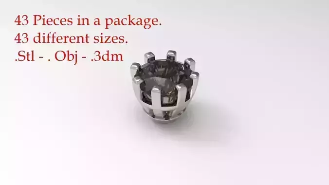 Jewelry Prong Head Set Package 022