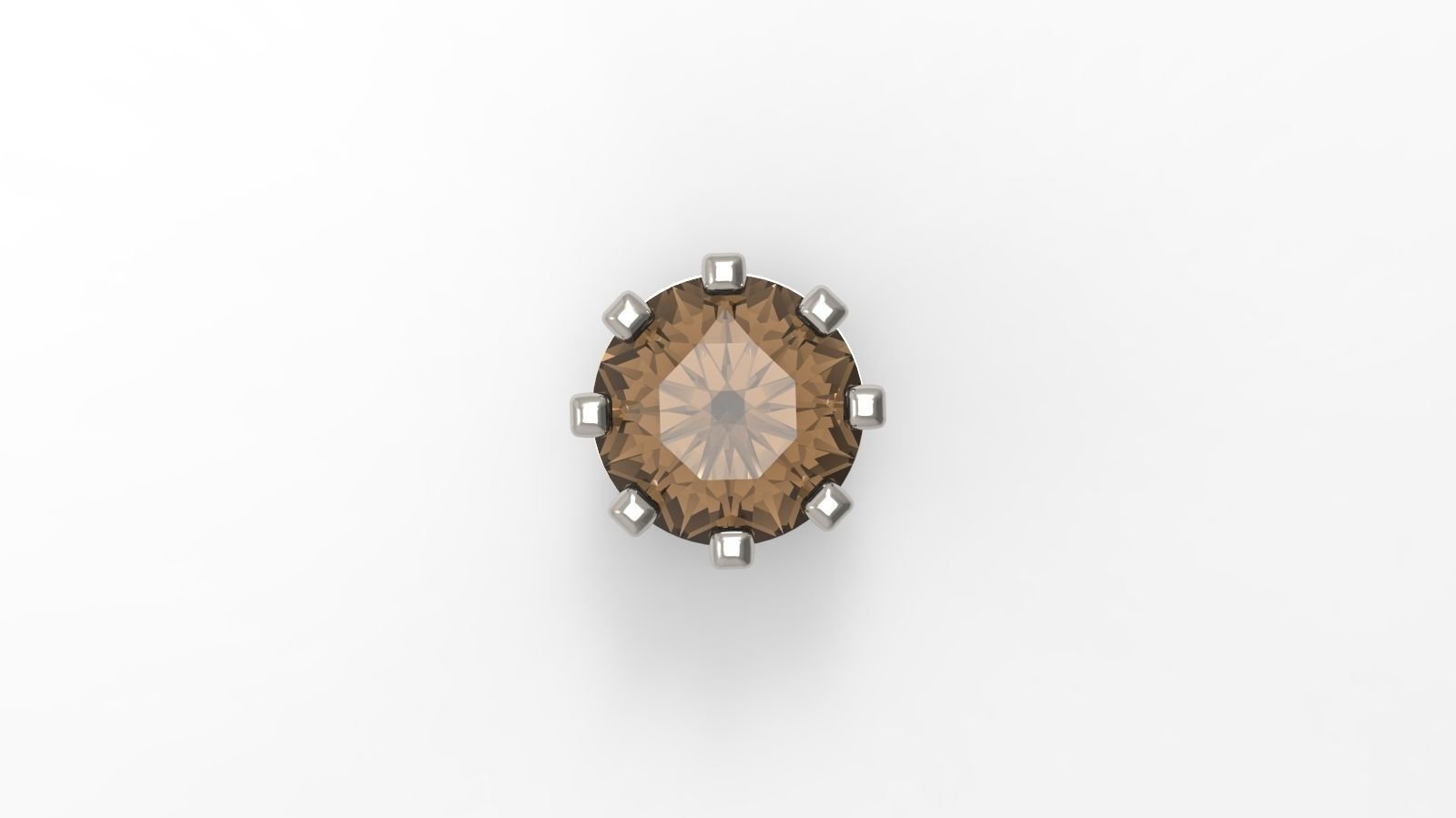 Jewelry Prong Head Set Package 022 3D print model_3