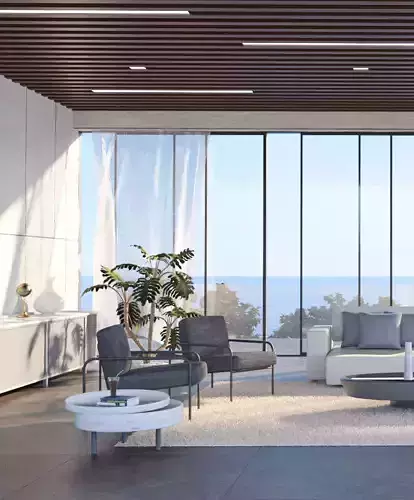 modern cool livingroom