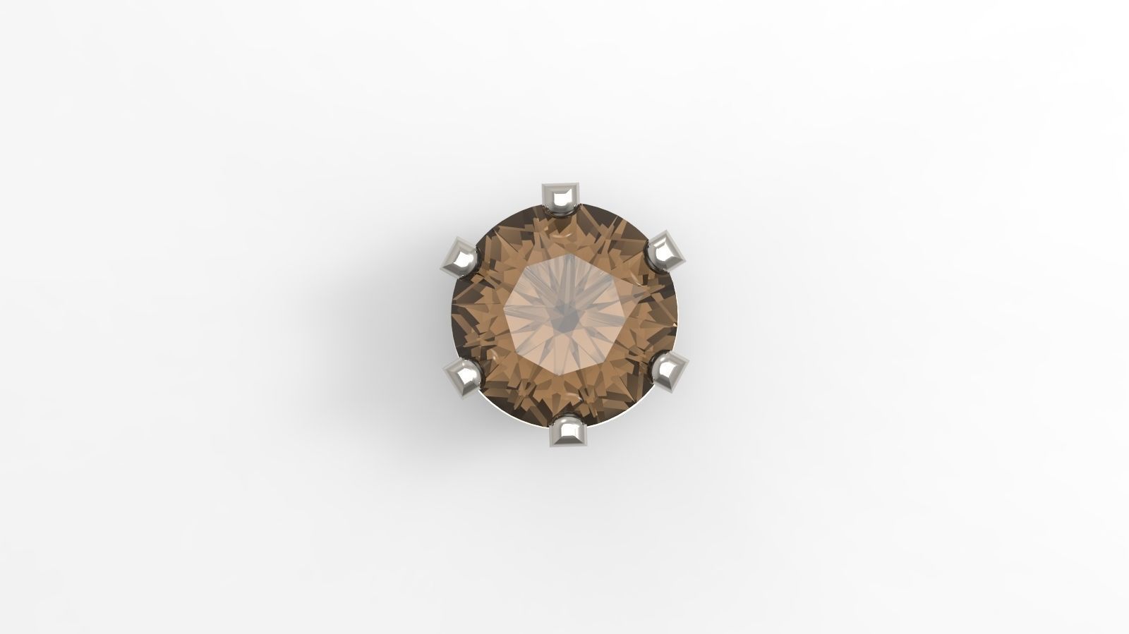 Jewelry Prong Head Set Package 024 3D print model_3