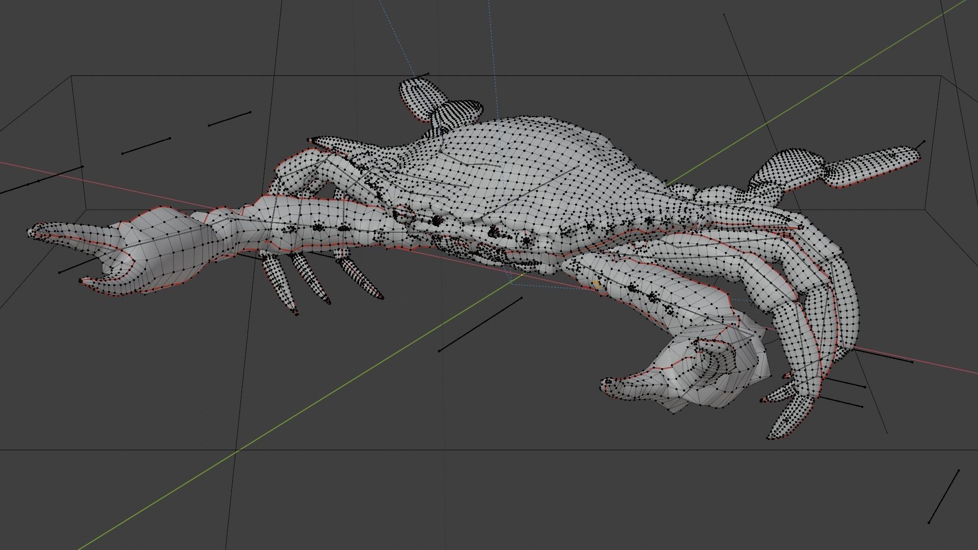 Blue Crab 3D model_5