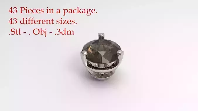 Jewelry Prong Head Set Package 025