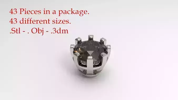 Jewelry Prong Head Set Package 026