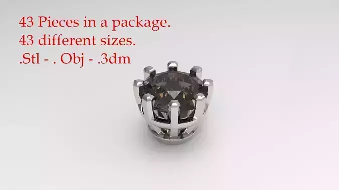 Jewelry Prong Head Set Package 028