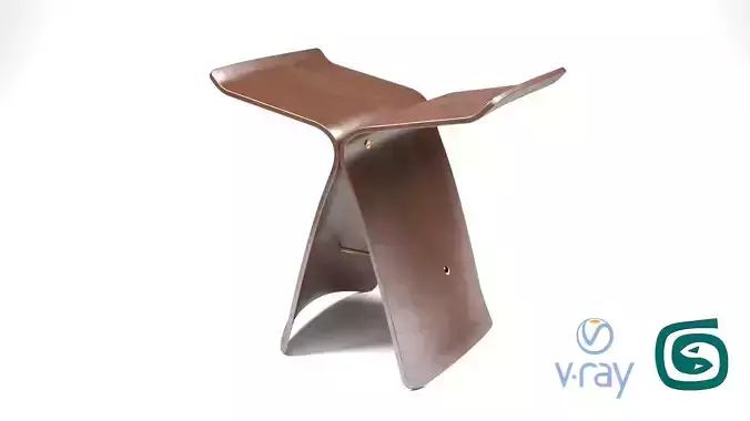 Butterfly Chair 3d model