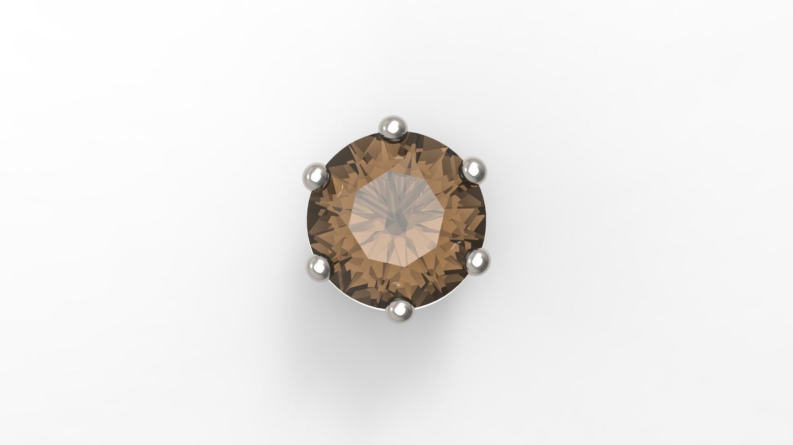 Jewelry Prong Head Set Package 031 3D print model_3