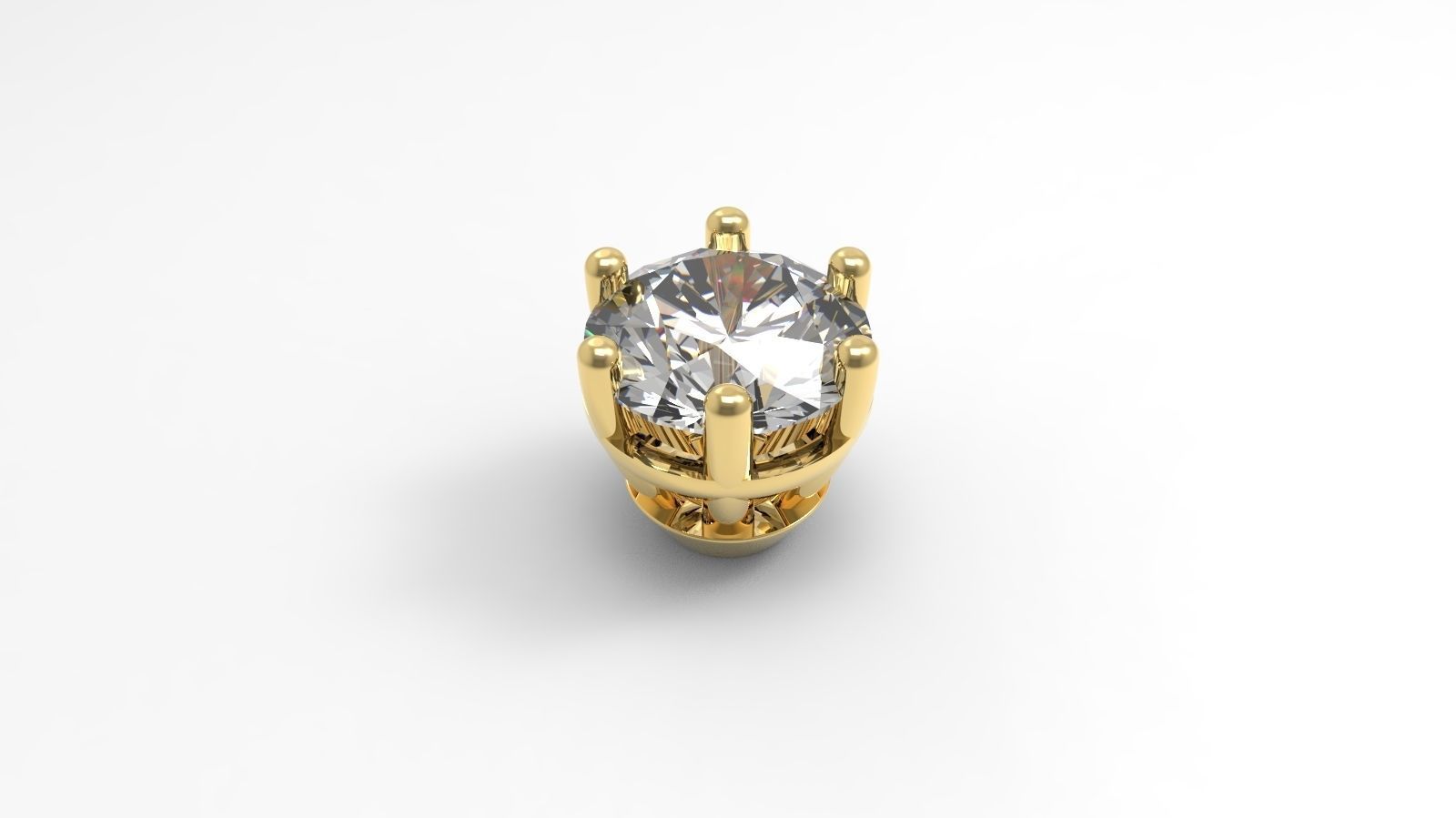 Jewelry Prong Head Set Package 031 3D print model_1