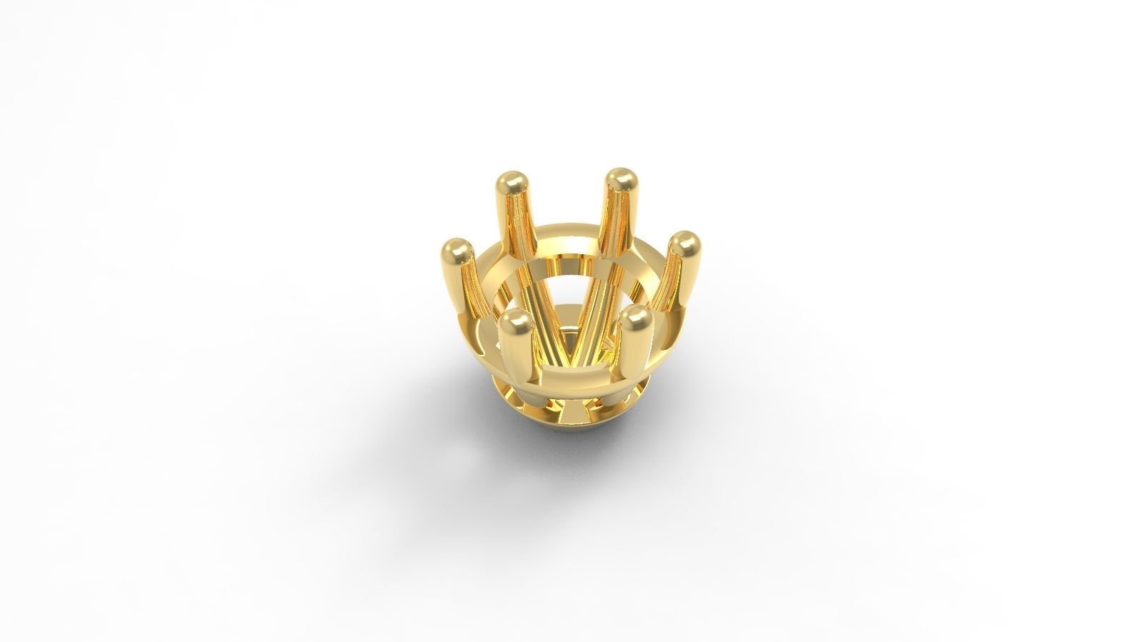 Jewelry Prong Head Set Package 031 3D print model_5