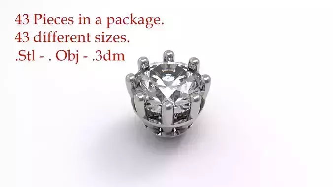 Jewelry Prong Head Set Package 032