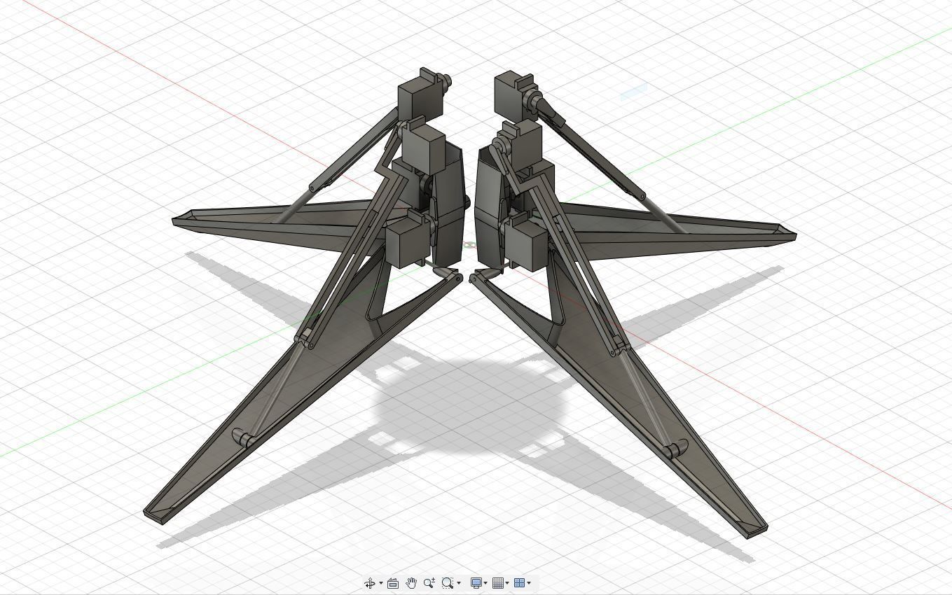 SpaceX inspired edf rocket 3D print model_8