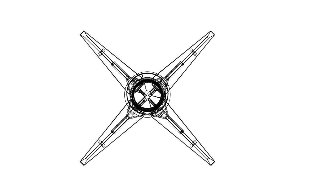 SpaceX inspired edf rocket 3D print model_11