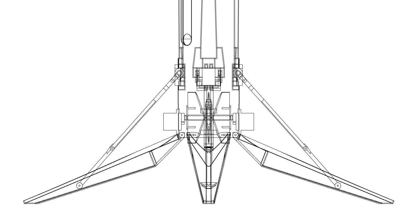 SpaceX inspired edf rocket 3D print model_7