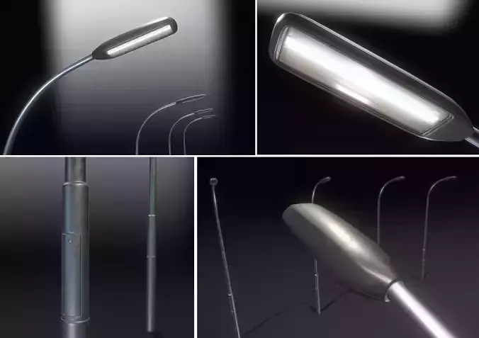 Street Light 11 -Pole 1- Version 2