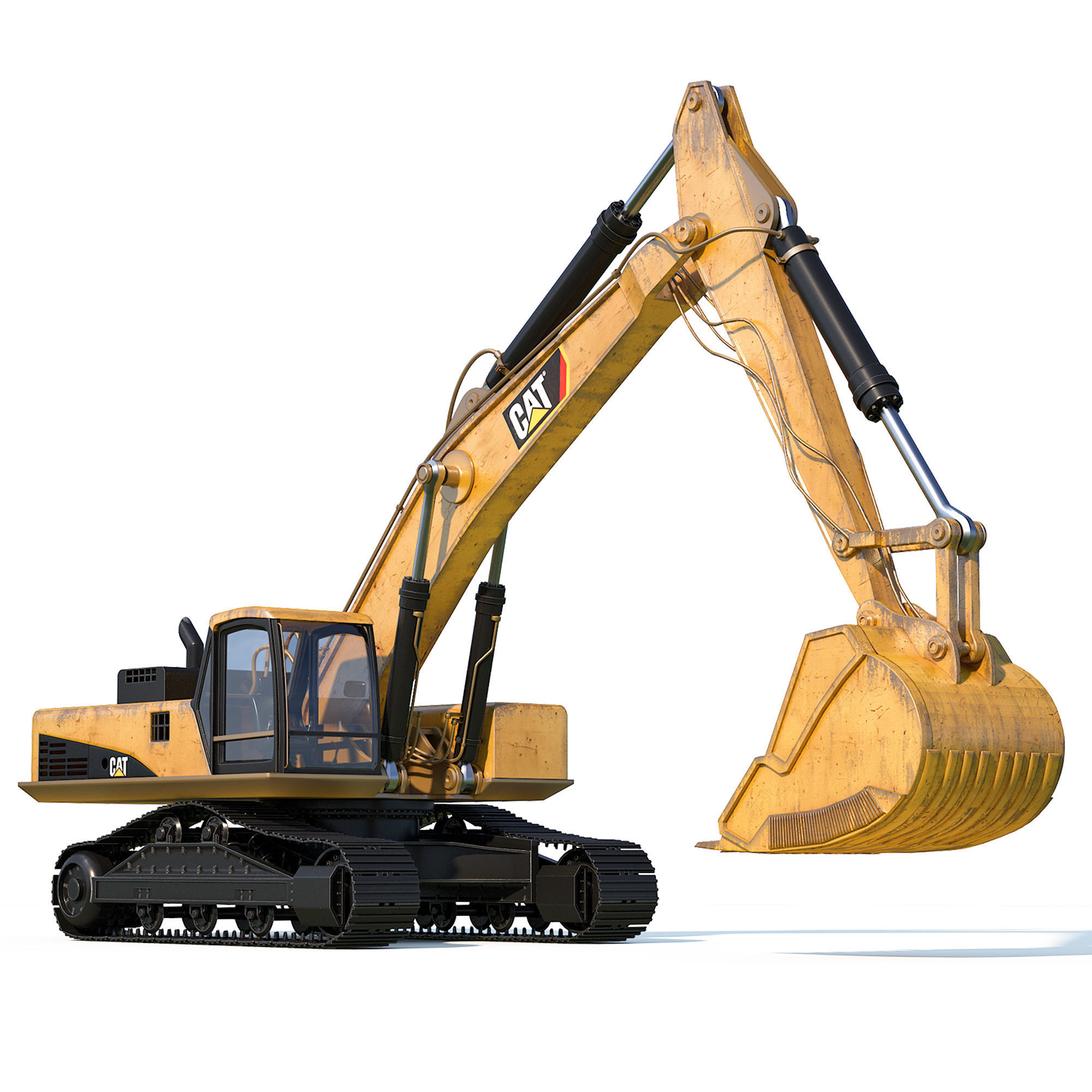 Cat excavator