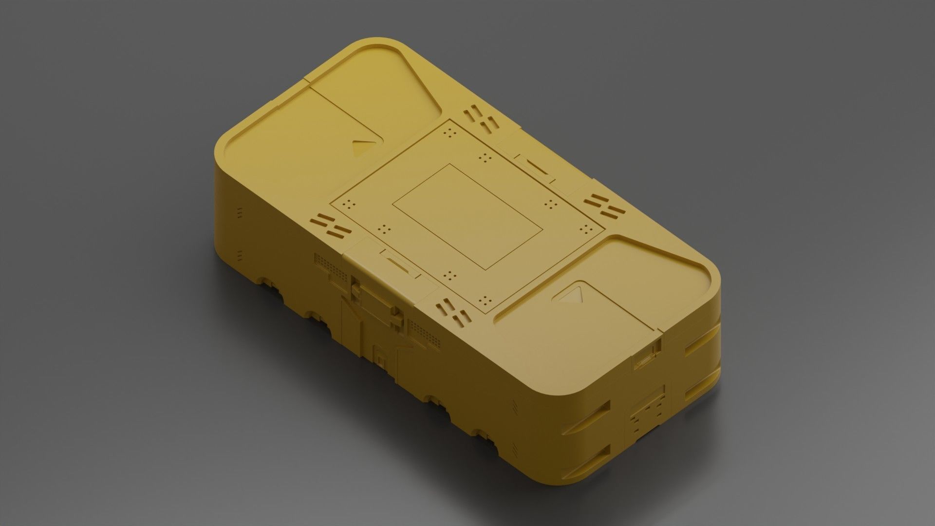 Scifi Crates Volume 3 3D model_4