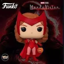 Funko pop Wanda Maximoff Halloween WandaVision Free 3D print model
