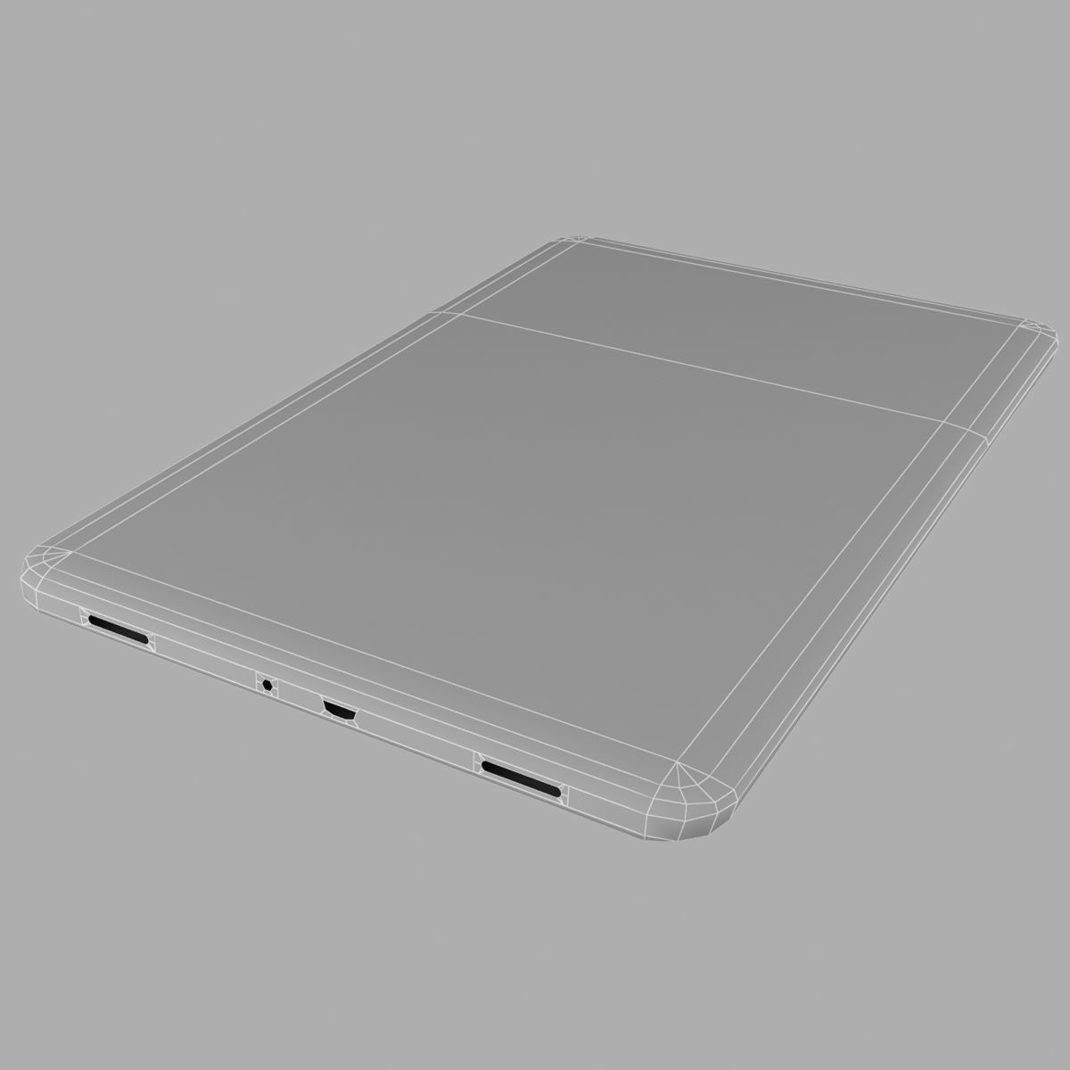 Samsung Galaxy Tab E 9 7 blue 3D model_11