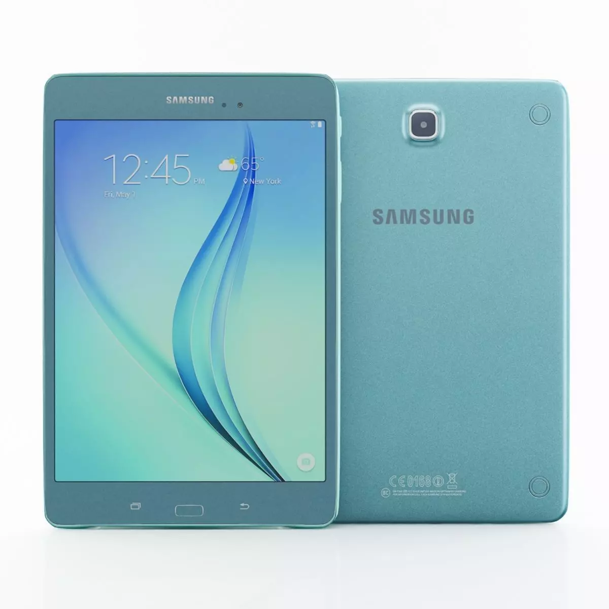 Samsung Galaxy Tab E 9 7 blue 3D model_0