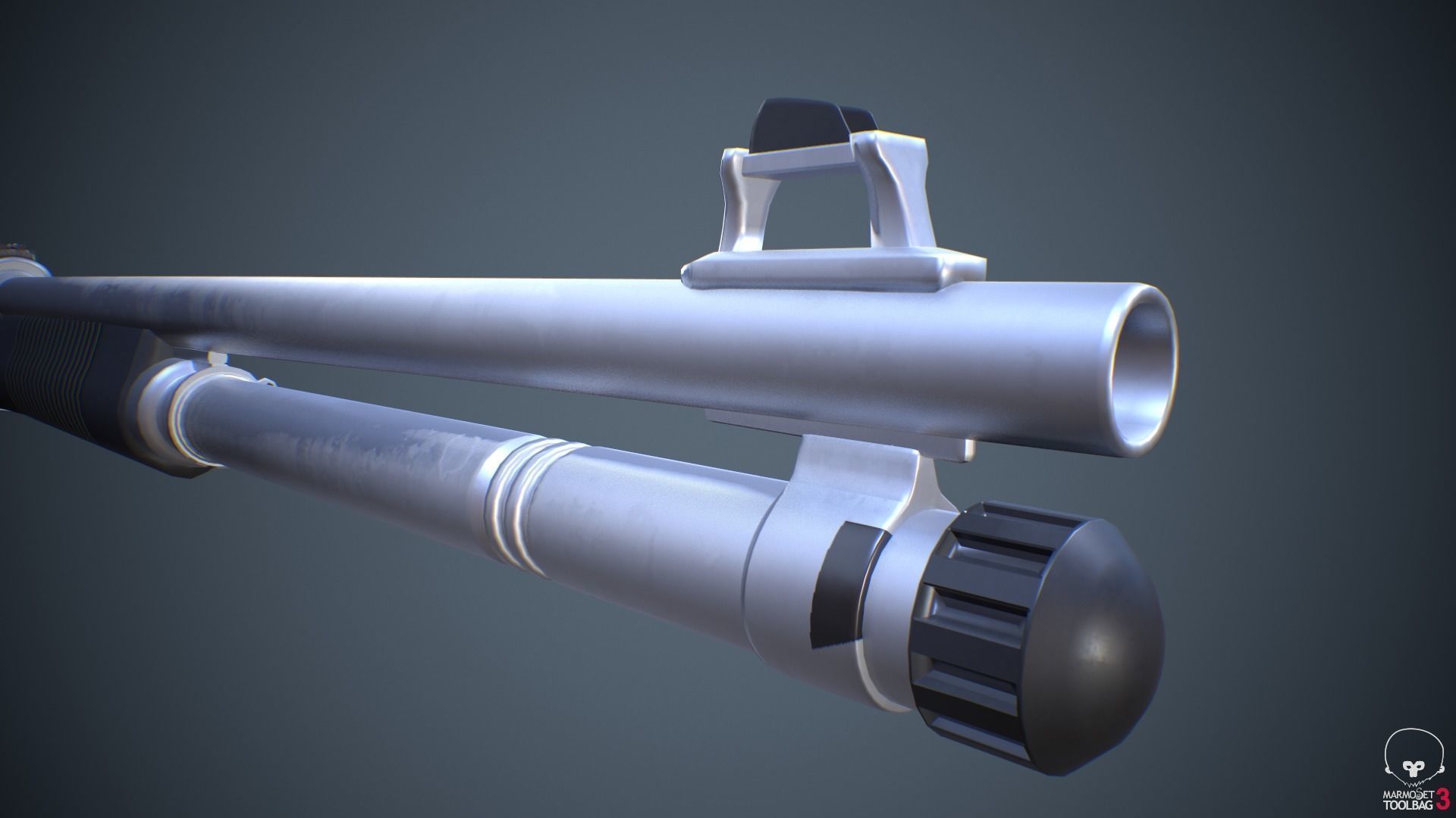 Benelli m4 Shotgun 3D model_10