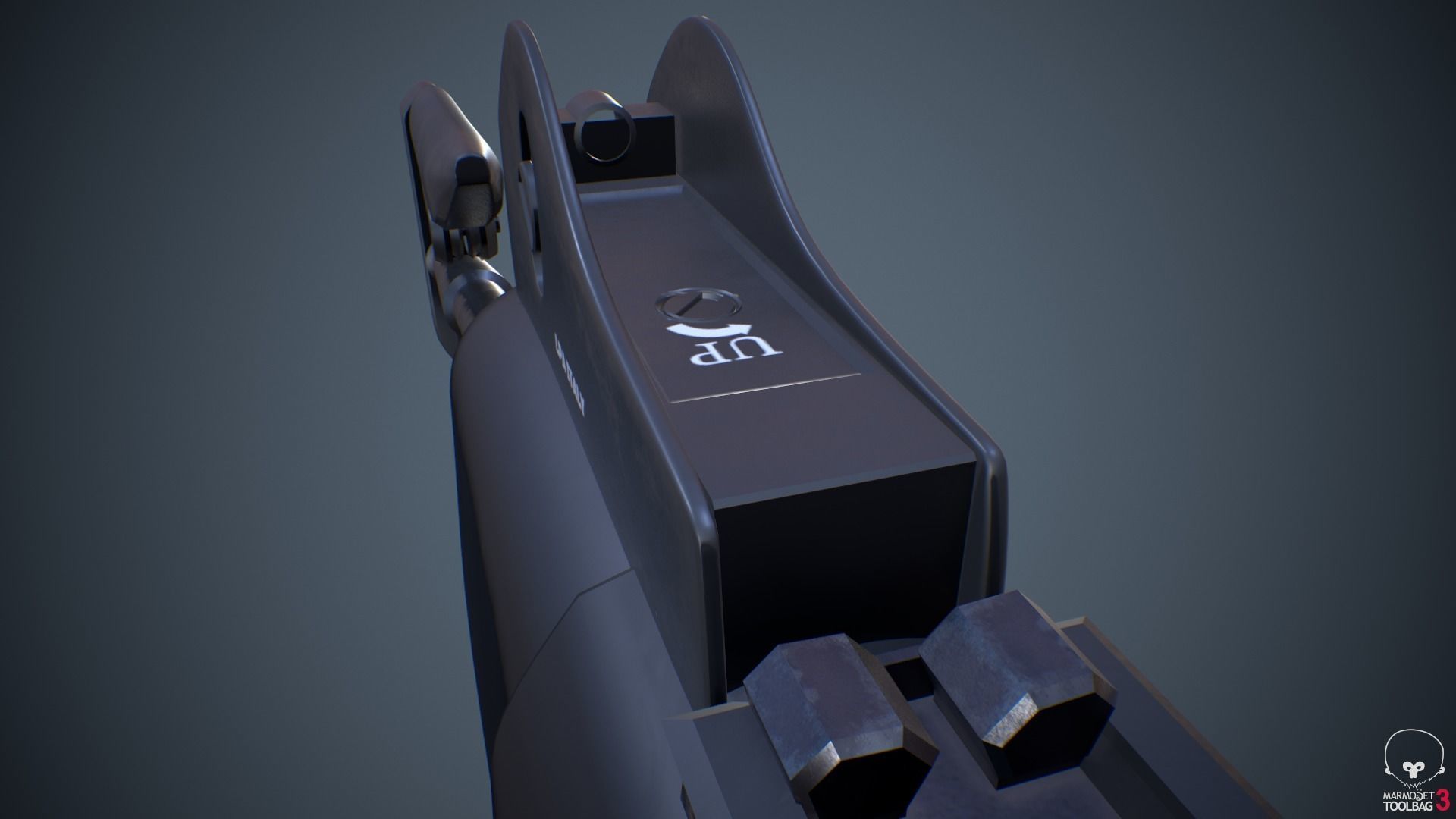 Benelli m4 Shotgun 3D model_19