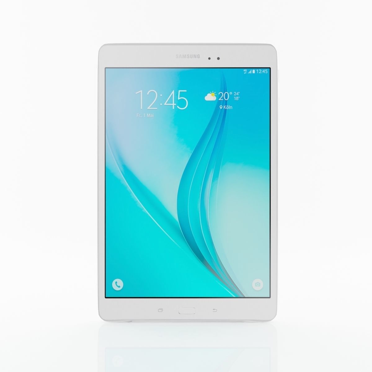 Samsung Galaxy Tab E 9 7 white 3D model_2