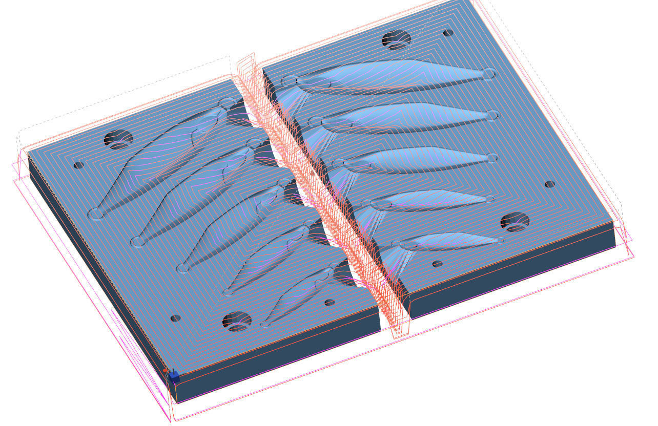 Metal jig Mold Model 01 3D print model_2