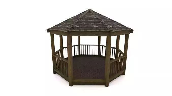 Gazebo wooden