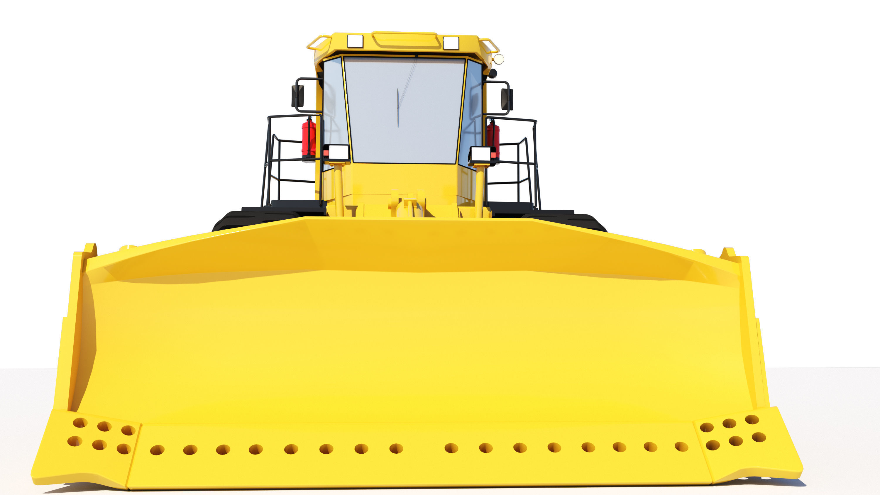 Wheel Dozer 3D model 3D model_6