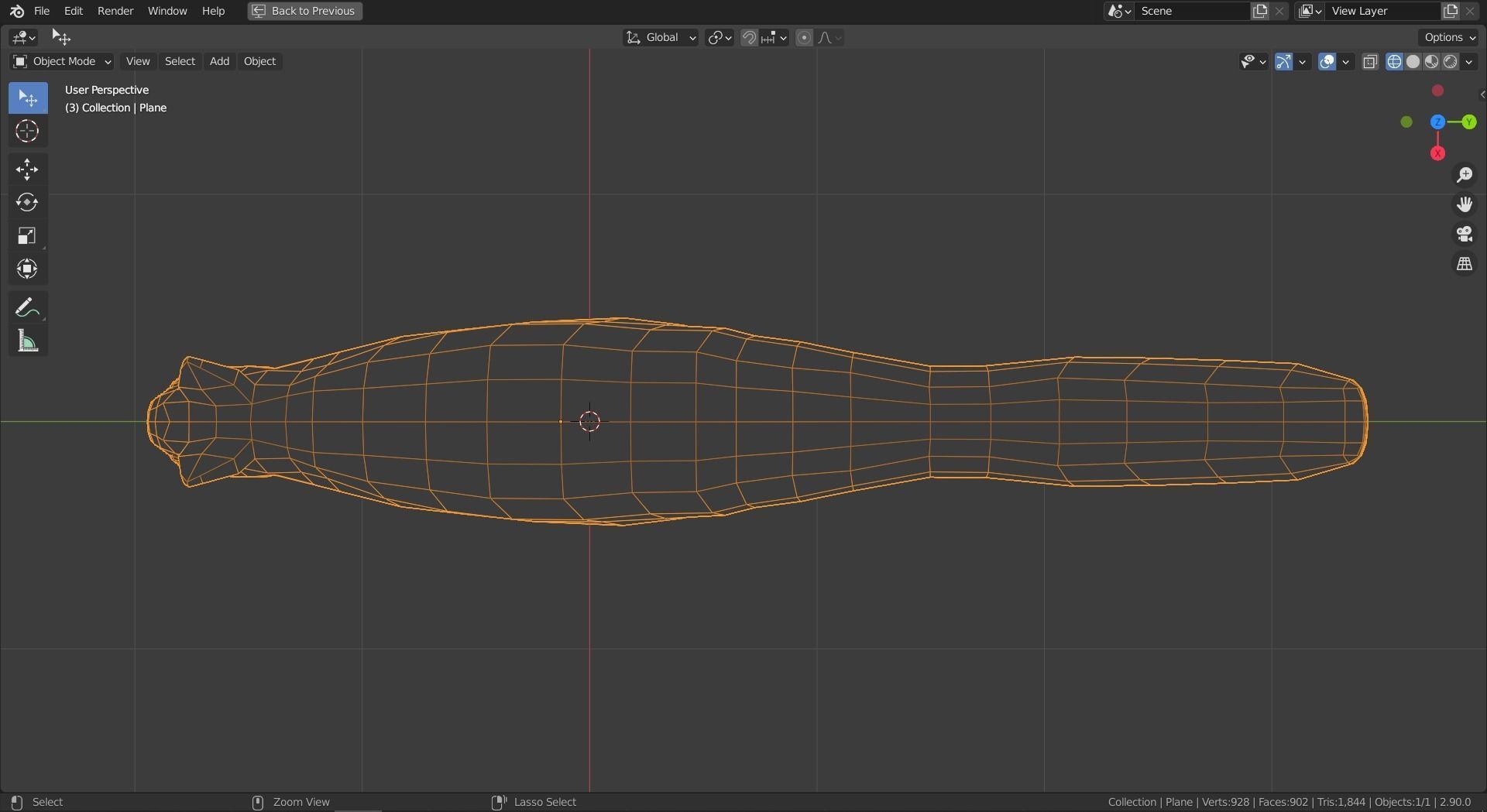 Cartoon Squirrel Low-poly 3D model_9