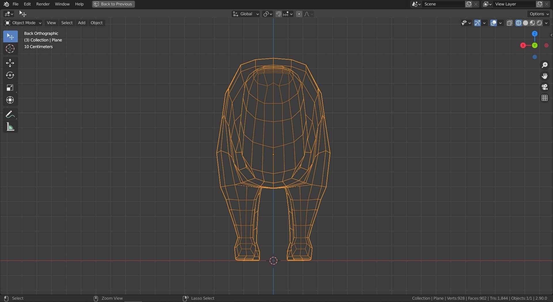 Cartoon Squirrel Low-poly 3D model_11