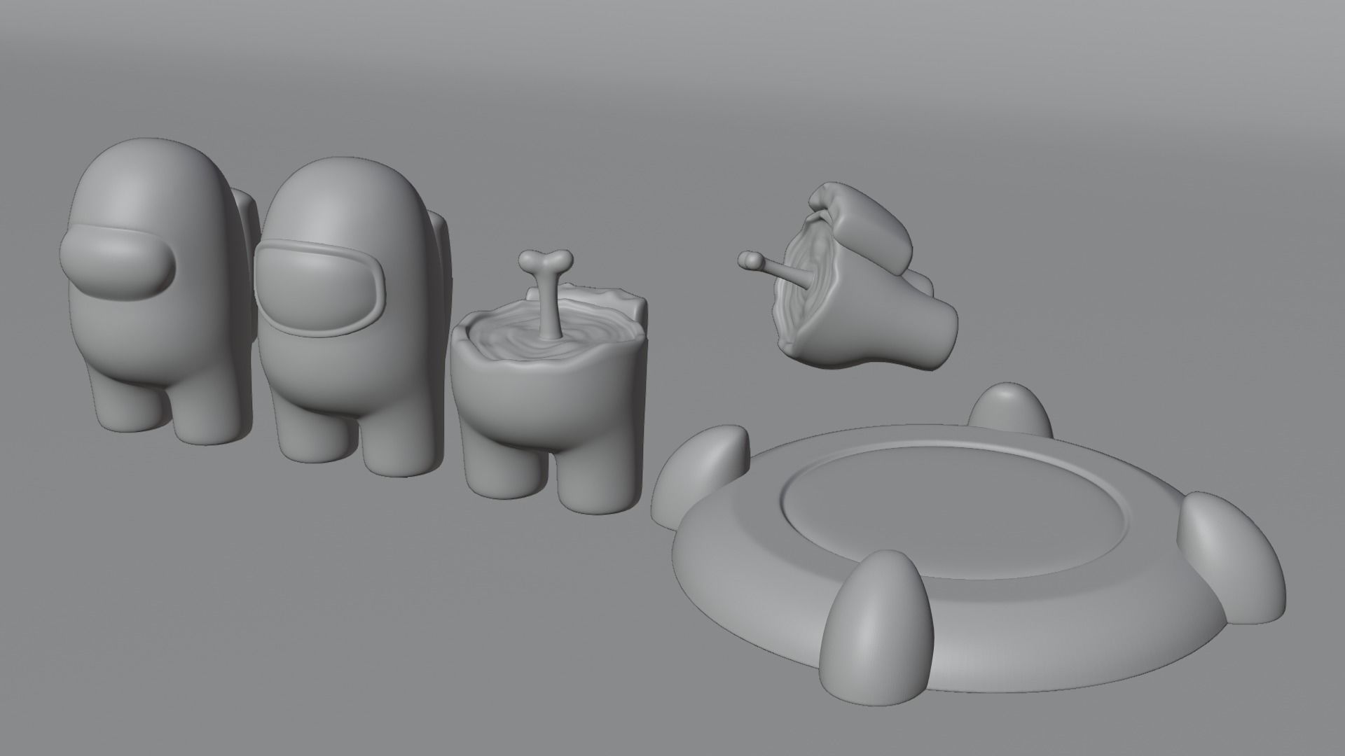 Among Us - for 3D printing 3D print model_3