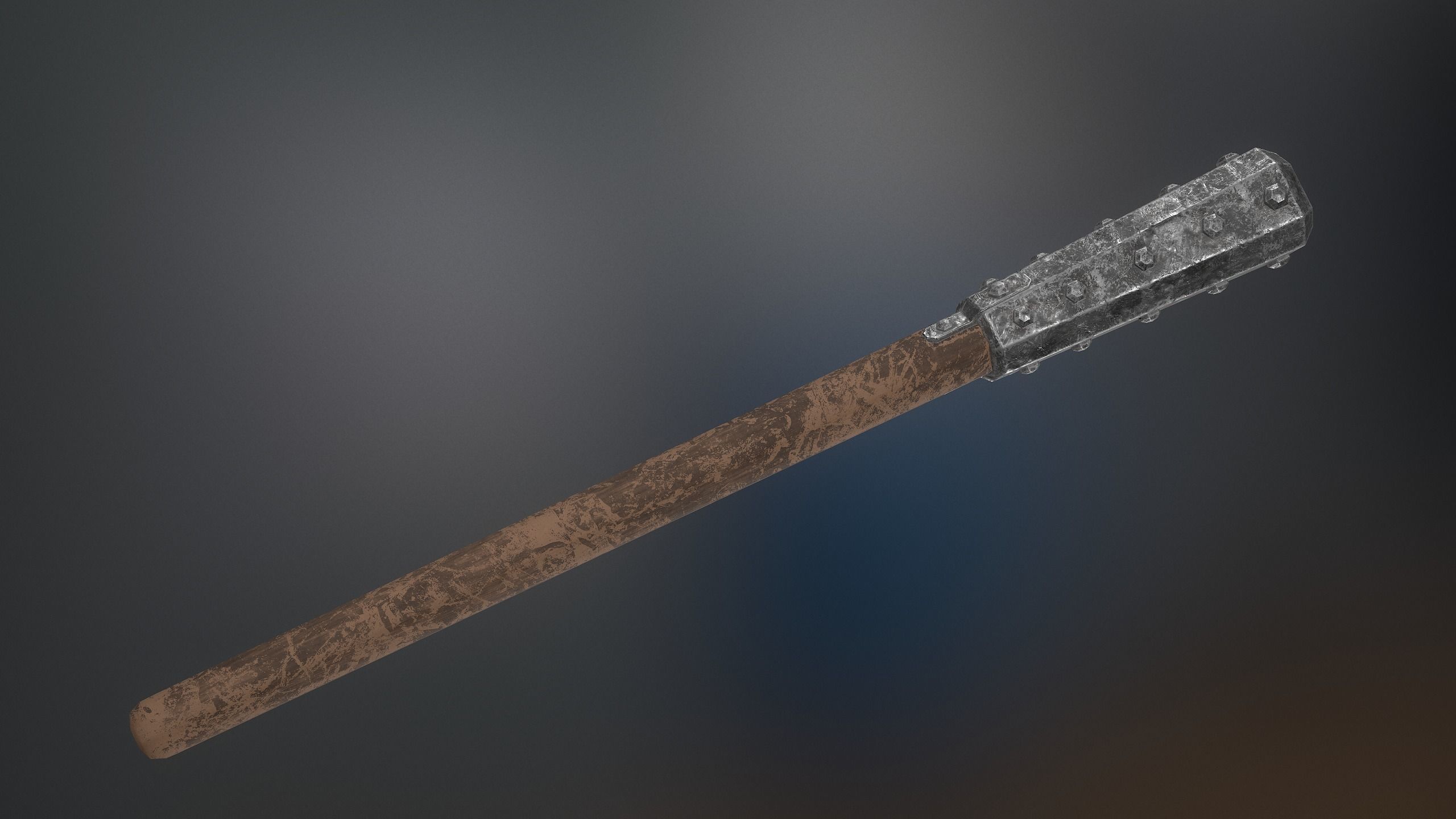 Medieval Weapons Mace Collection - 01 Low-poly 3D model_20