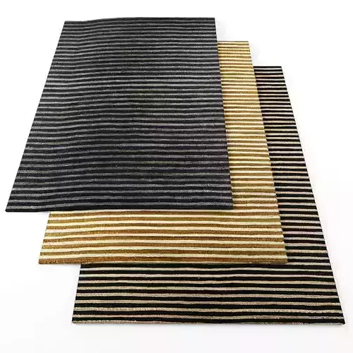 Rugs-871 three striped rugs