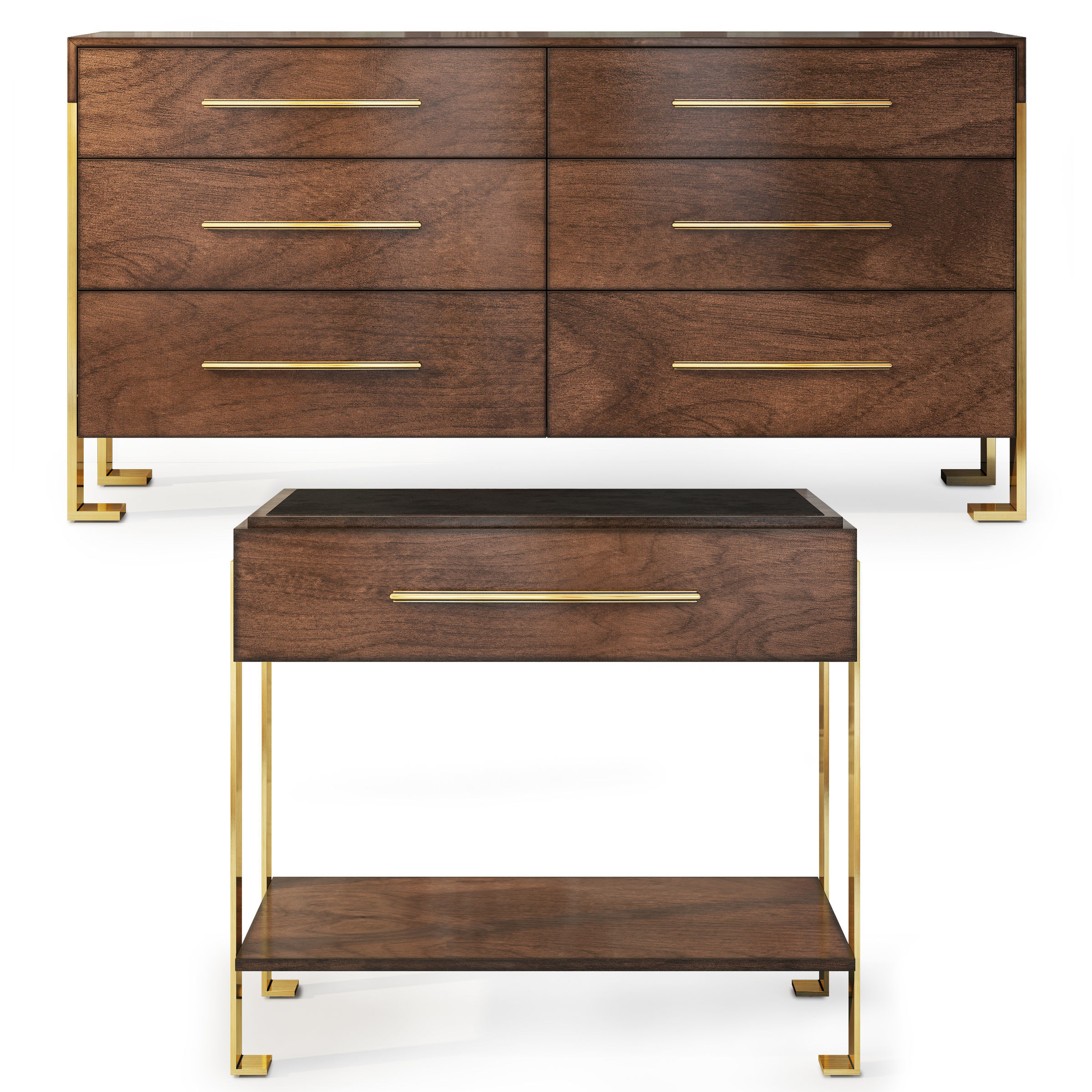 Melody Sideboard  nightstand by Carson 3D model_10